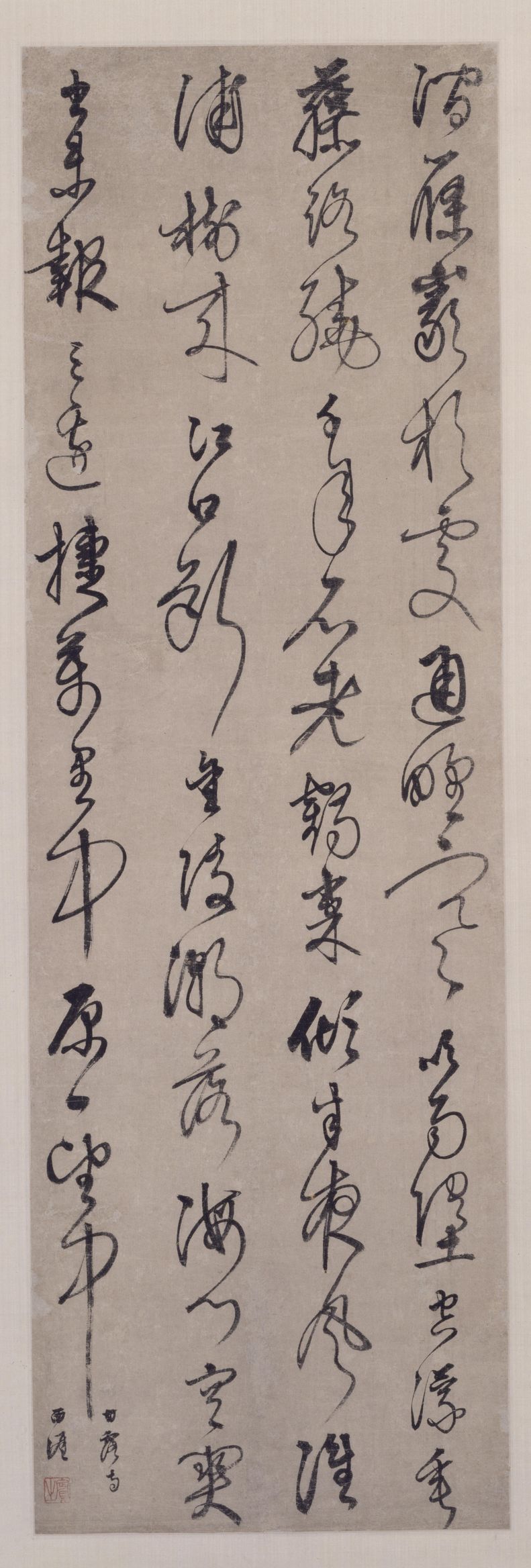 甘露寺诗轴预览图