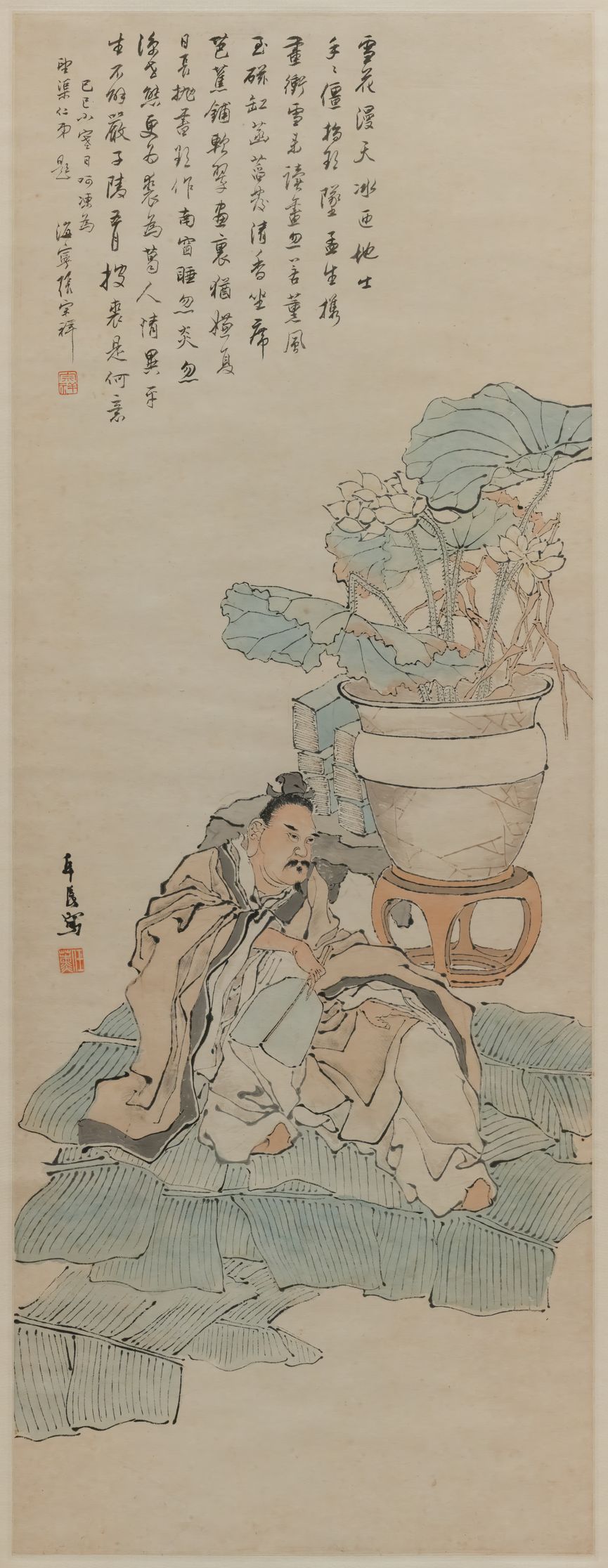 芭蕉坐席图缩略图