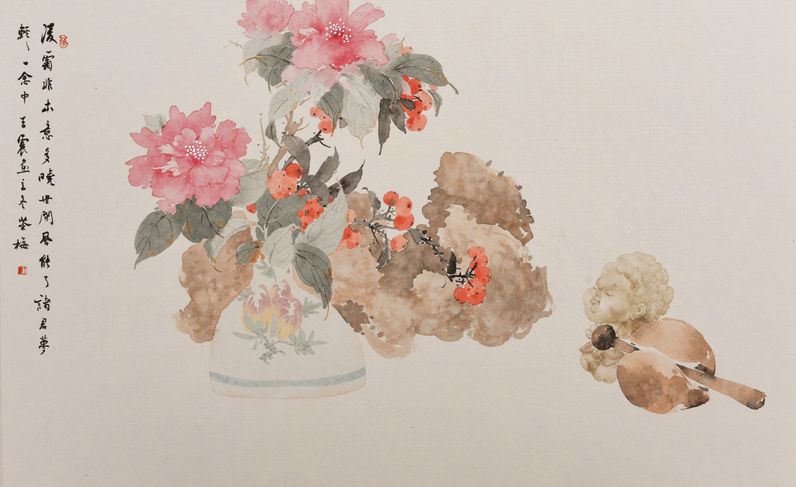 《二十四节气之立冬茶梅》缩略图