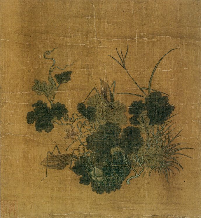 瓜果秋虫图预览图