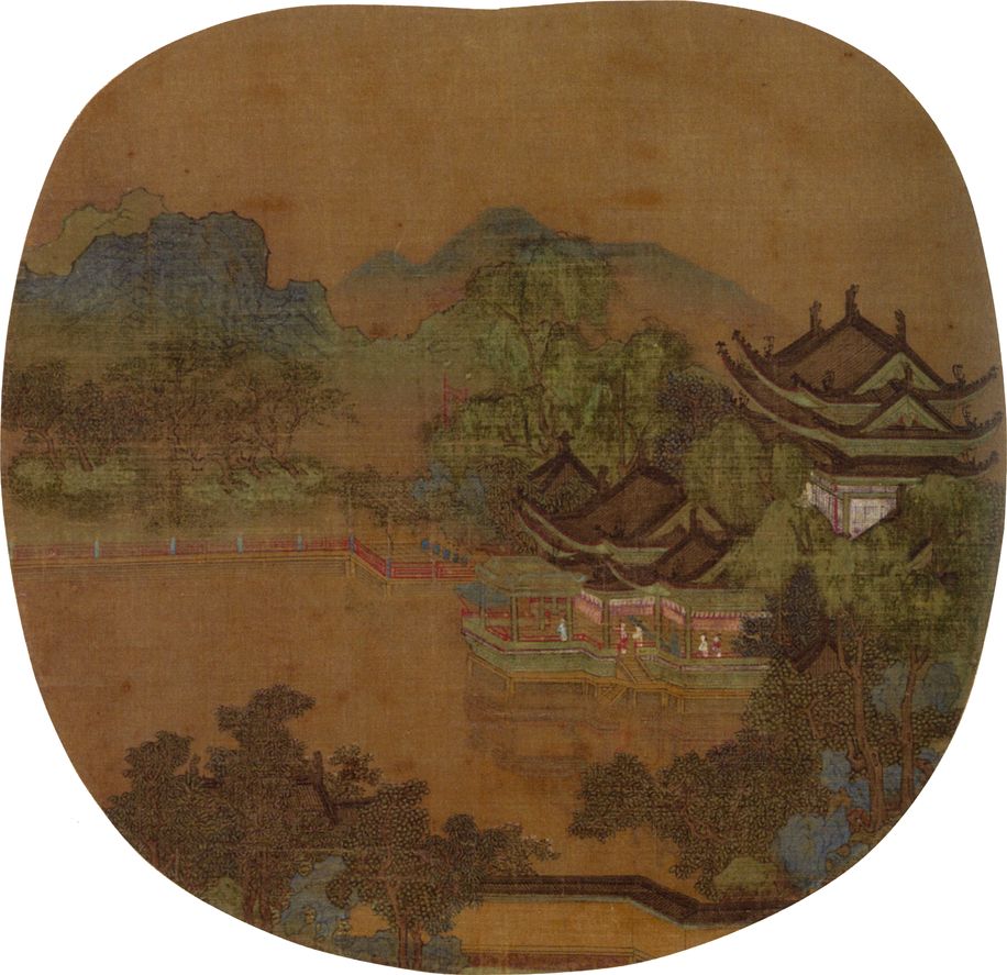 楼阁山水图缩略图