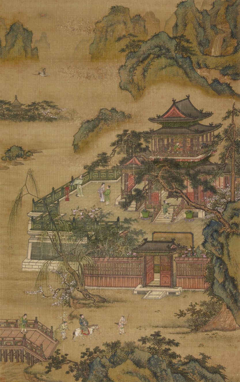 天保九如图预览图