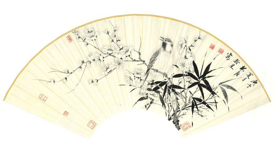 梅竹幽禽图缩略图