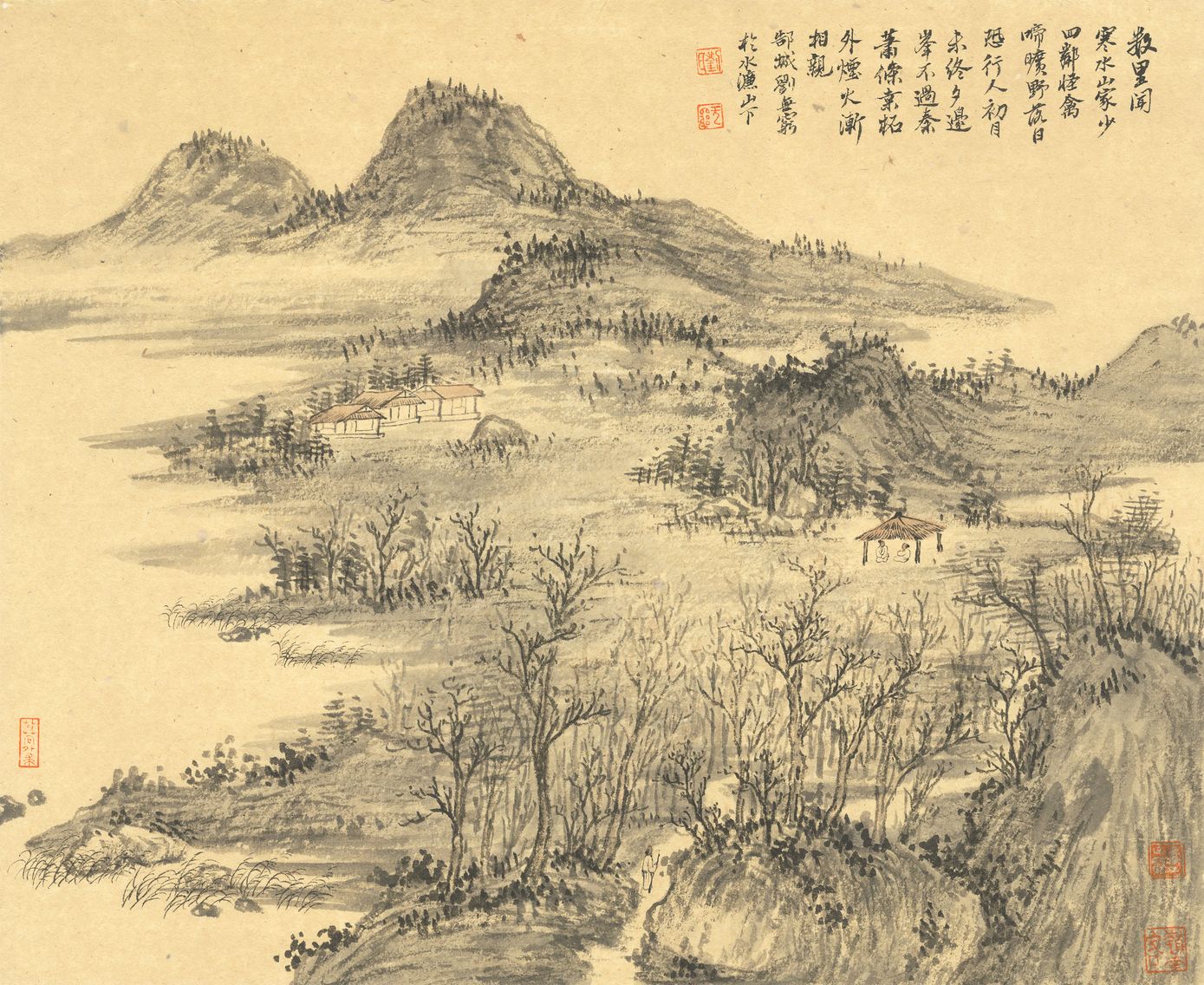 水村话谈图缩略图