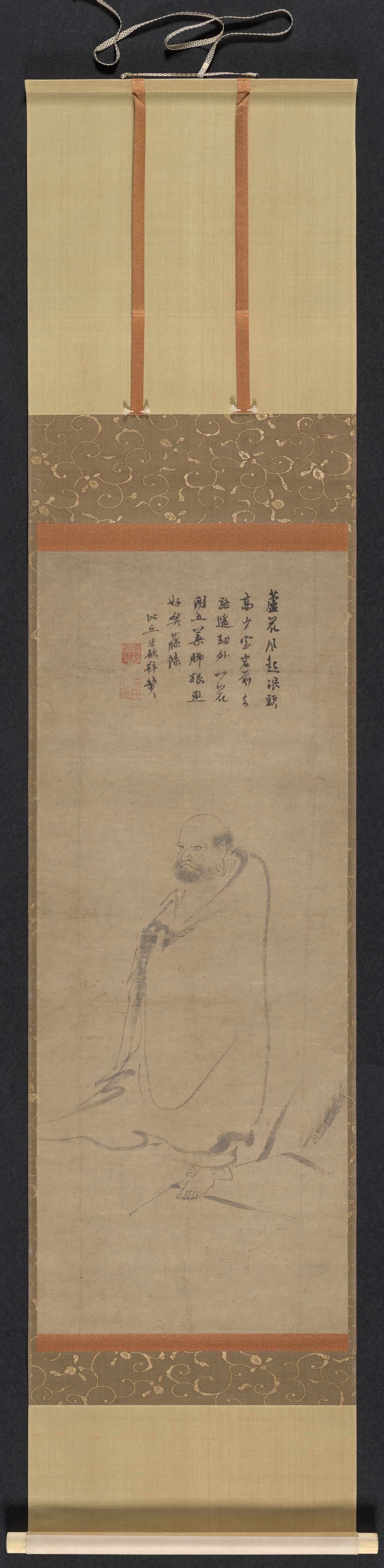 芦叶达摩图预览图