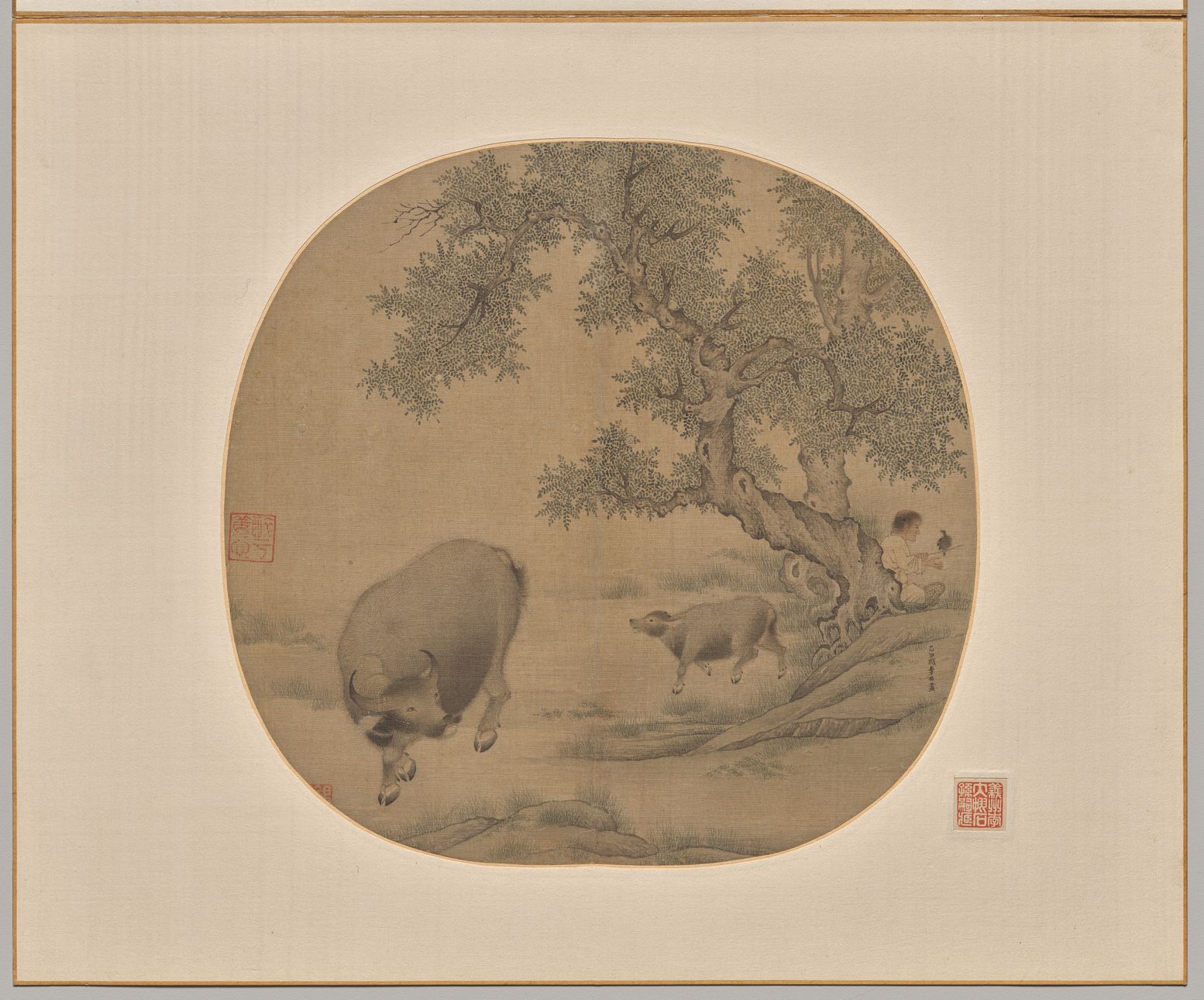 牧牛图预览图