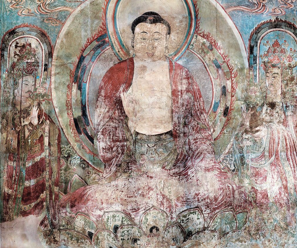 朔州崇福寺弥勒说法图缩略图