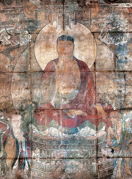 稷山青龙寺释迦牟尼佛图预览图