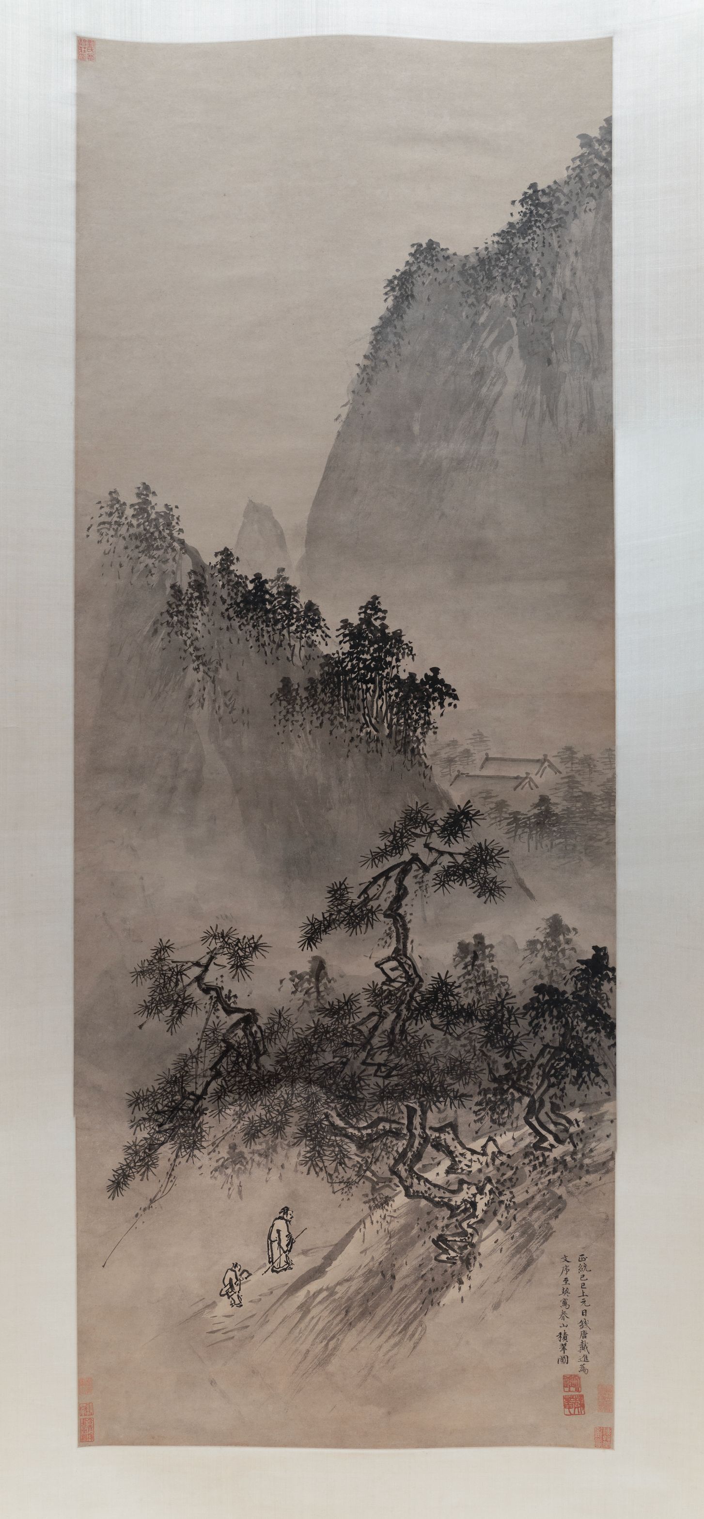 春山积翠图预览图