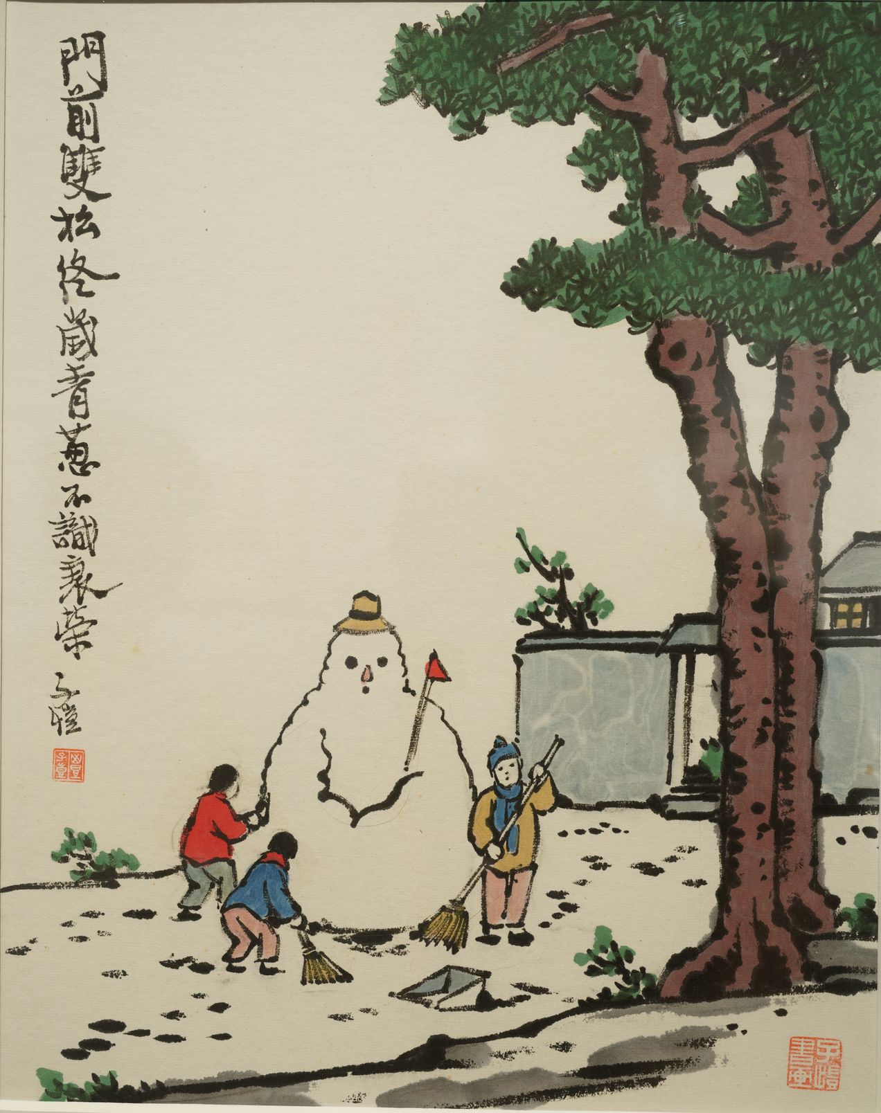 堆雪人预览图