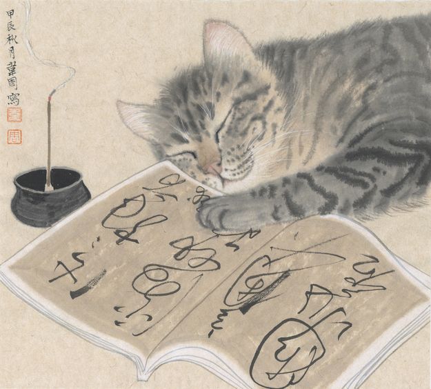 怀素猫之二缩略图