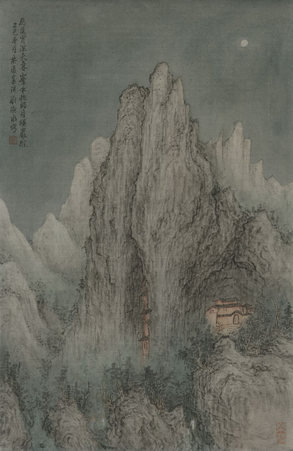 《雁荡中秋赏月图》缩略图