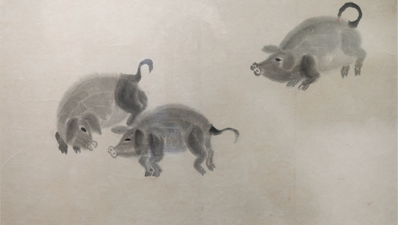 三猪图预览图