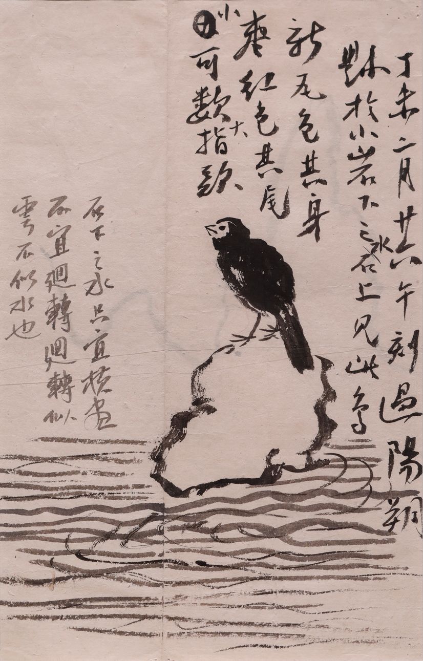 水鸟画稿预览图