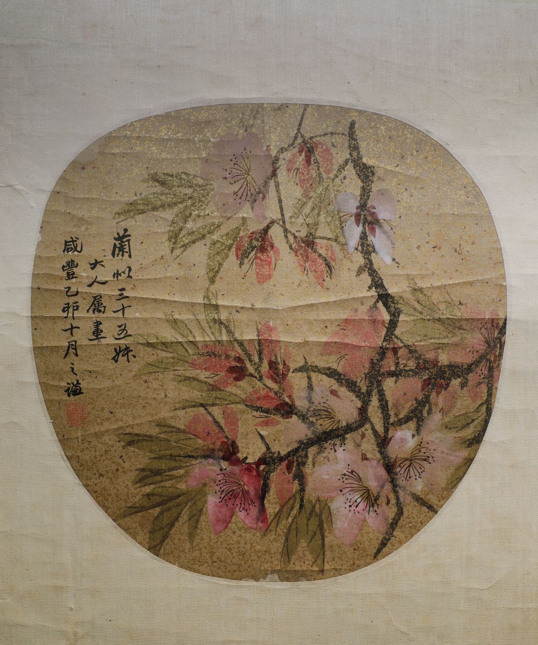 花卉团扇预览图