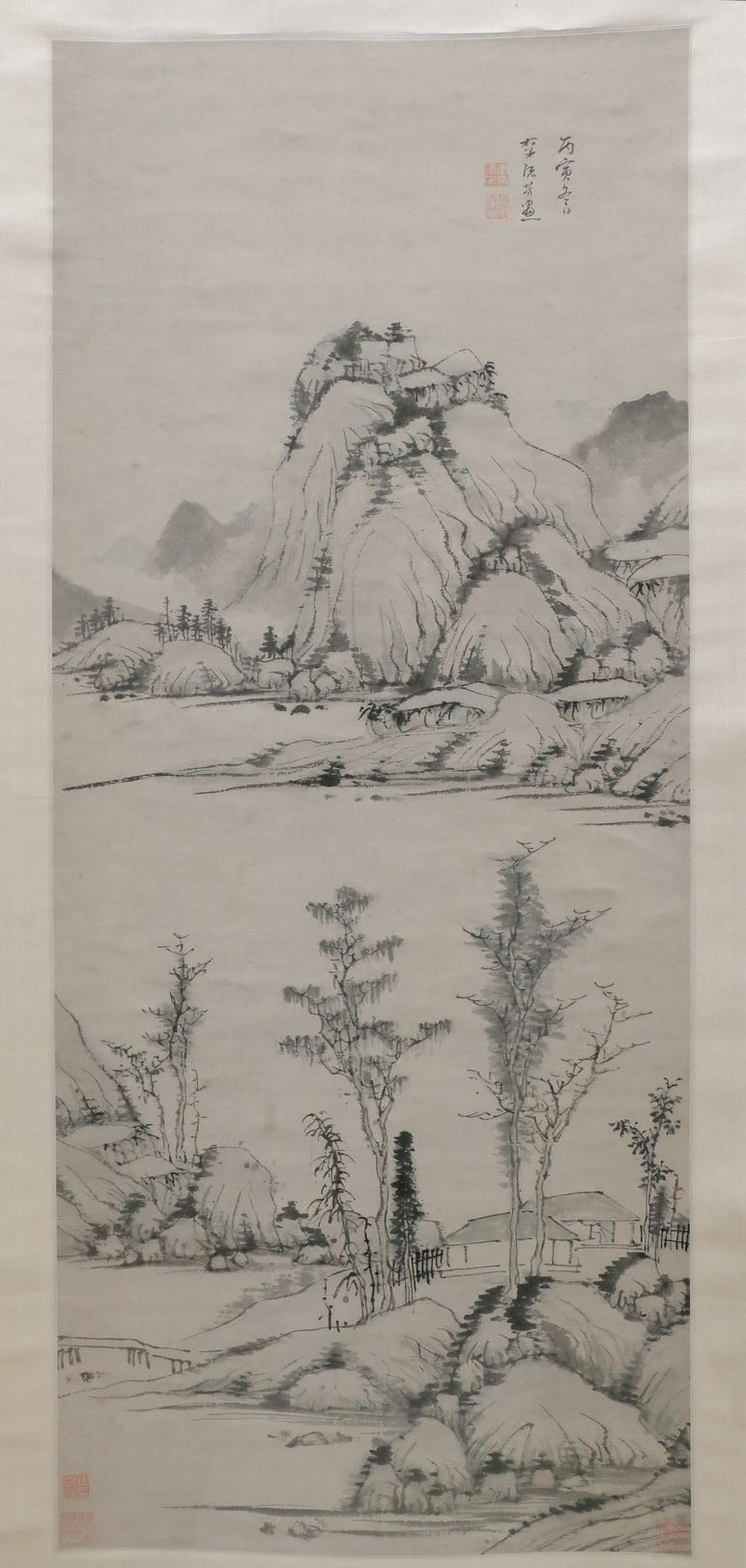 溪山茅屋图缩略图