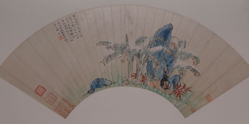 雪蕉朱竹图缩略图