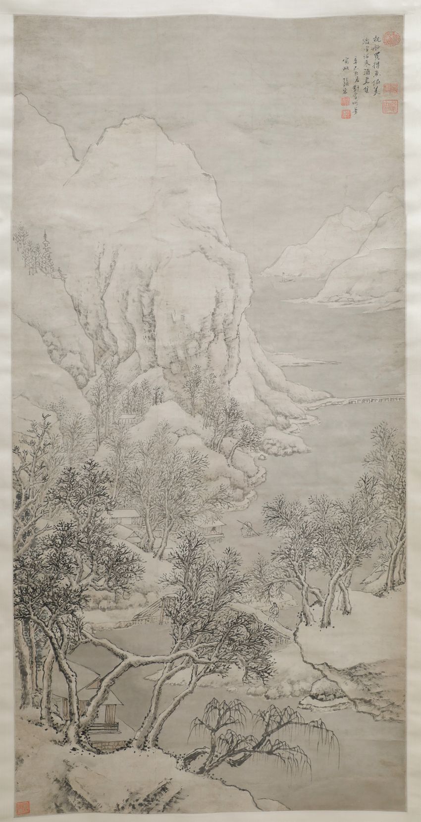 雪景山水图缩略图