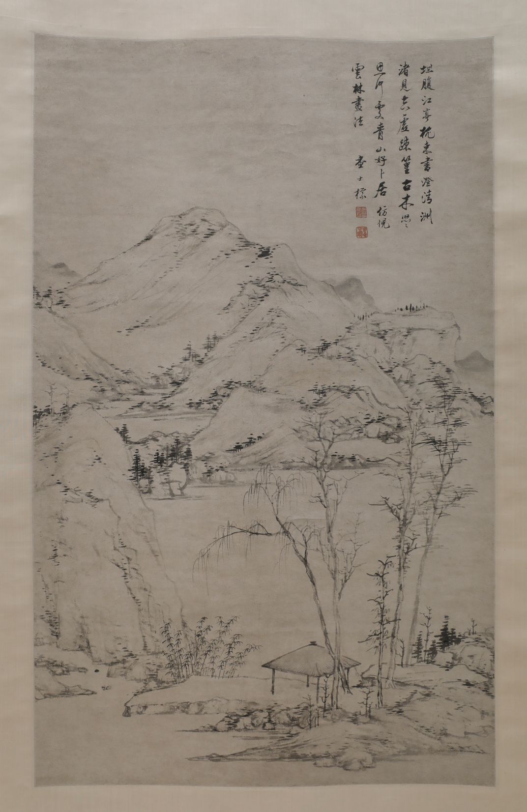 青山卜居图预览图