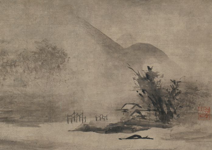 破墨山水图缩略图