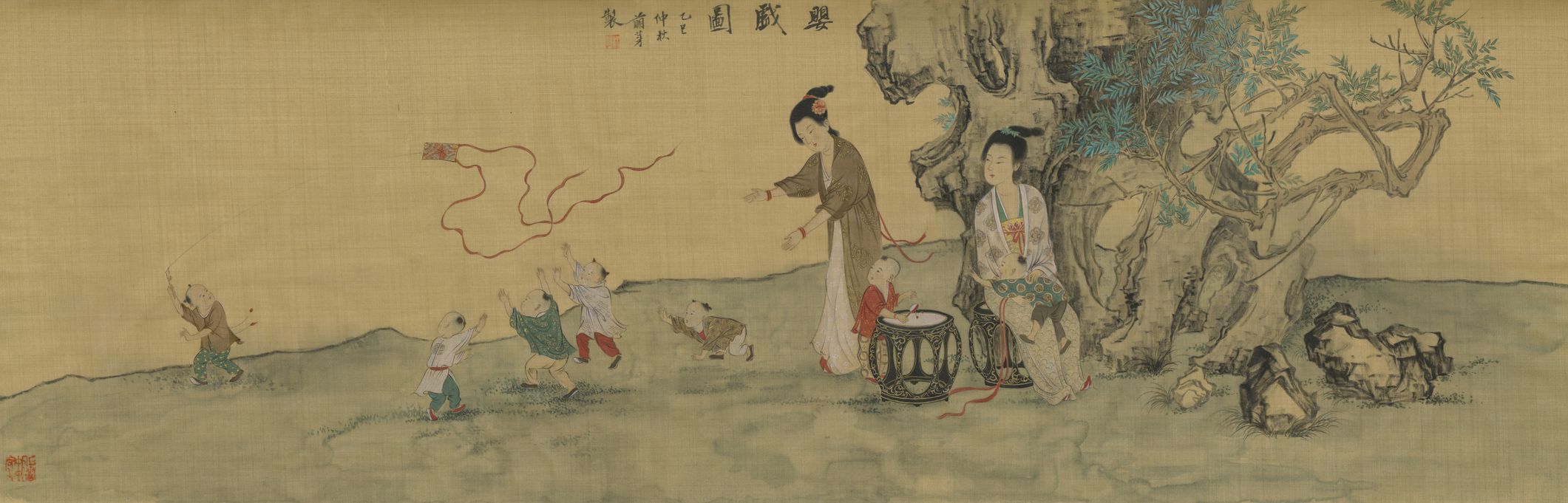 婴戏图缩略图