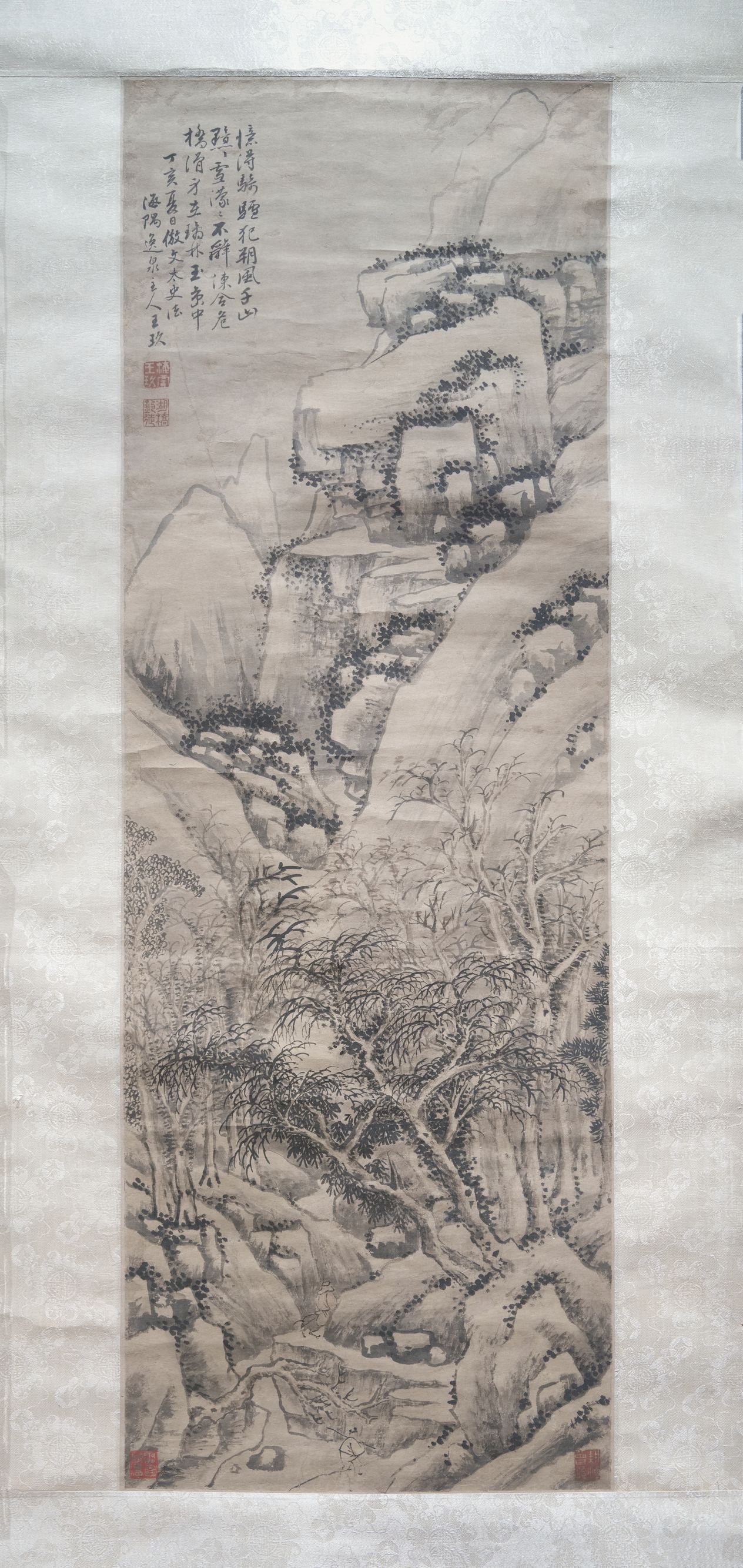 仿文徵明山水图预览图