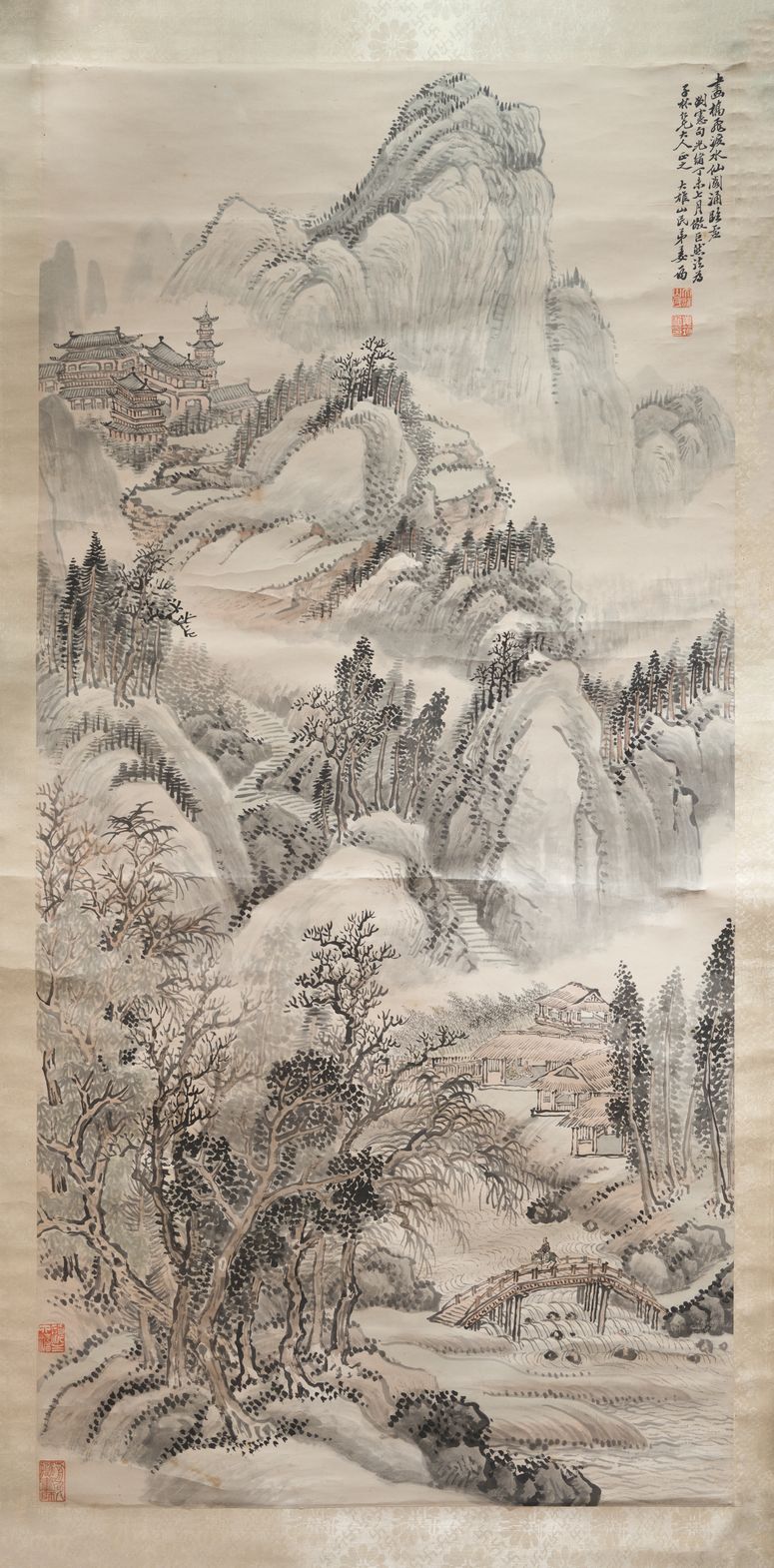 画桥仙阁图缩略图