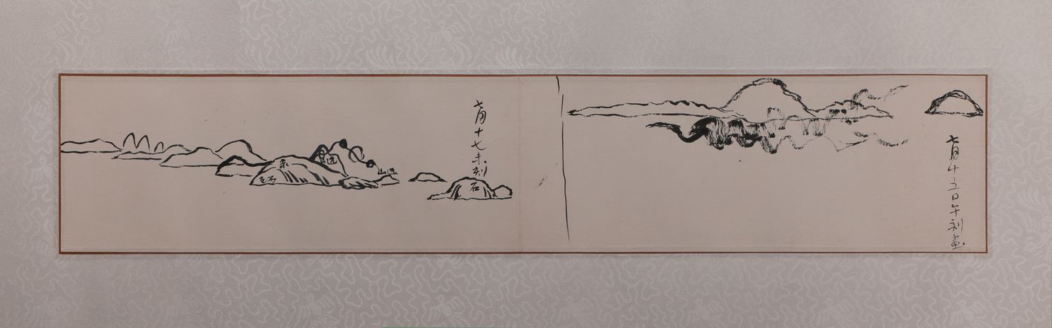 远游写生画稿预览图