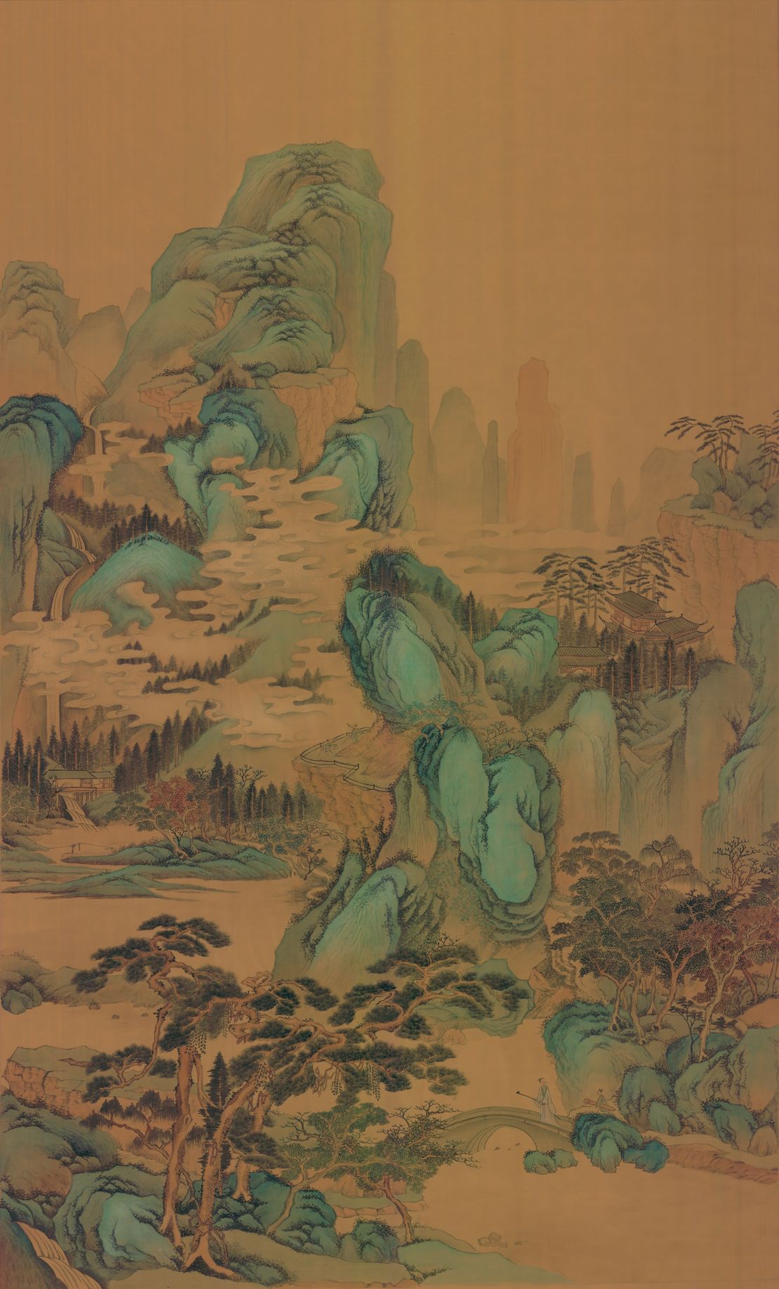 临王鉴仿赵孟頫山水缩略图