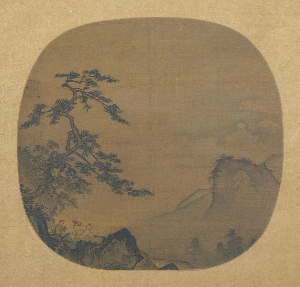 松下赏月图缩略图