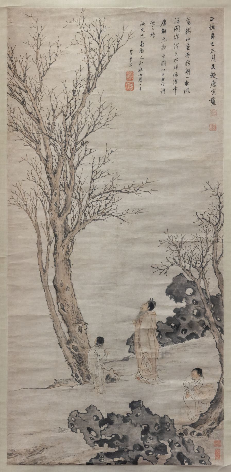 观杏图轴预览图