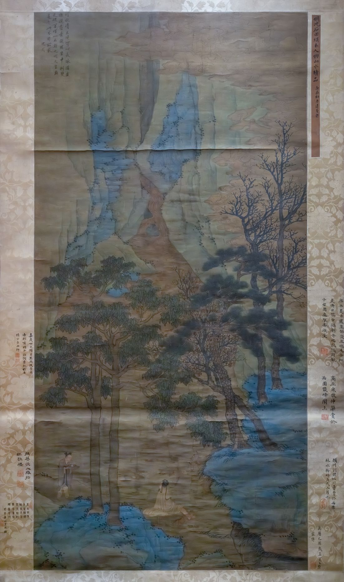 桐荫濯足图轴预览图