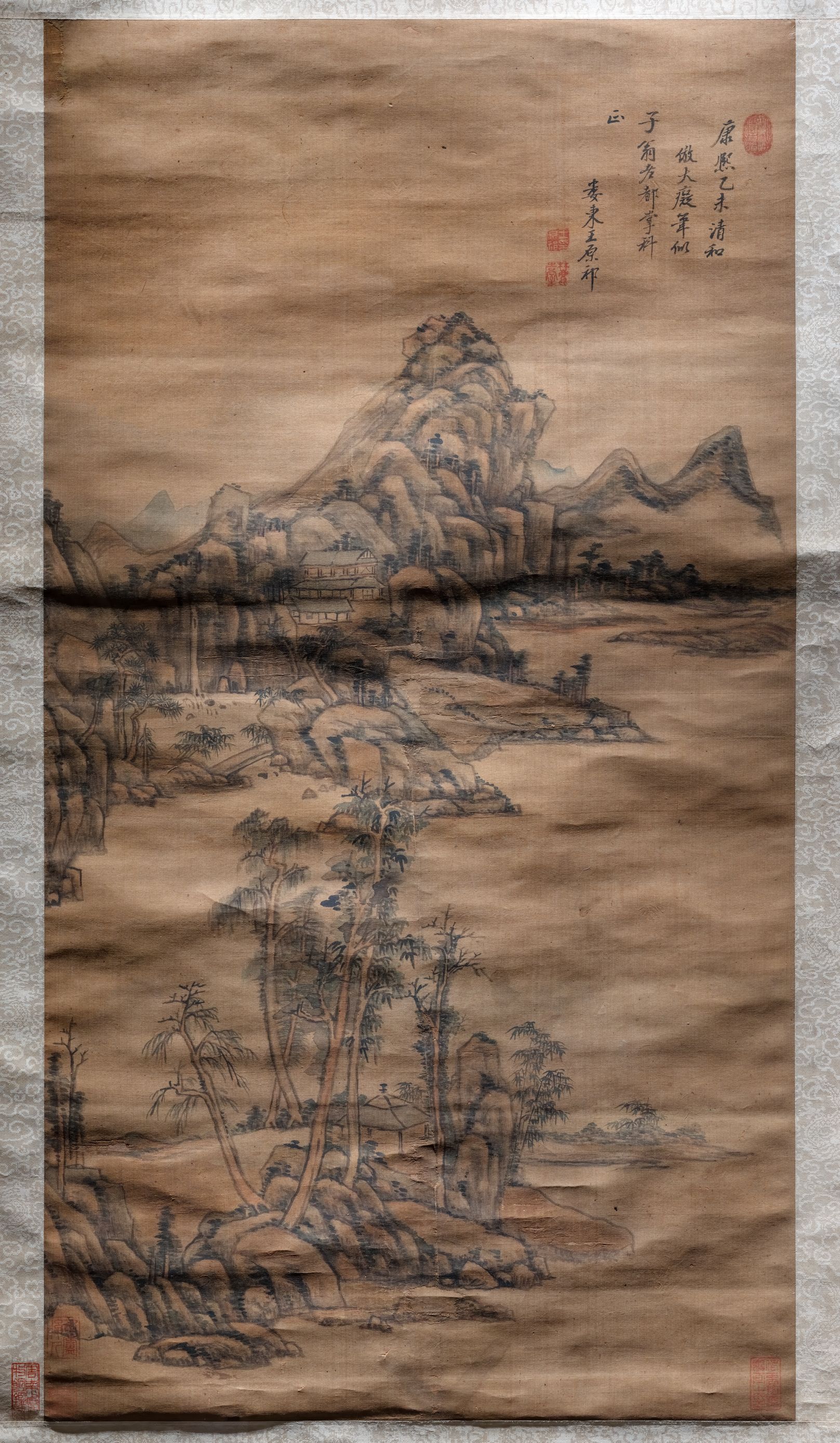 仿黄公望山水图缩略图