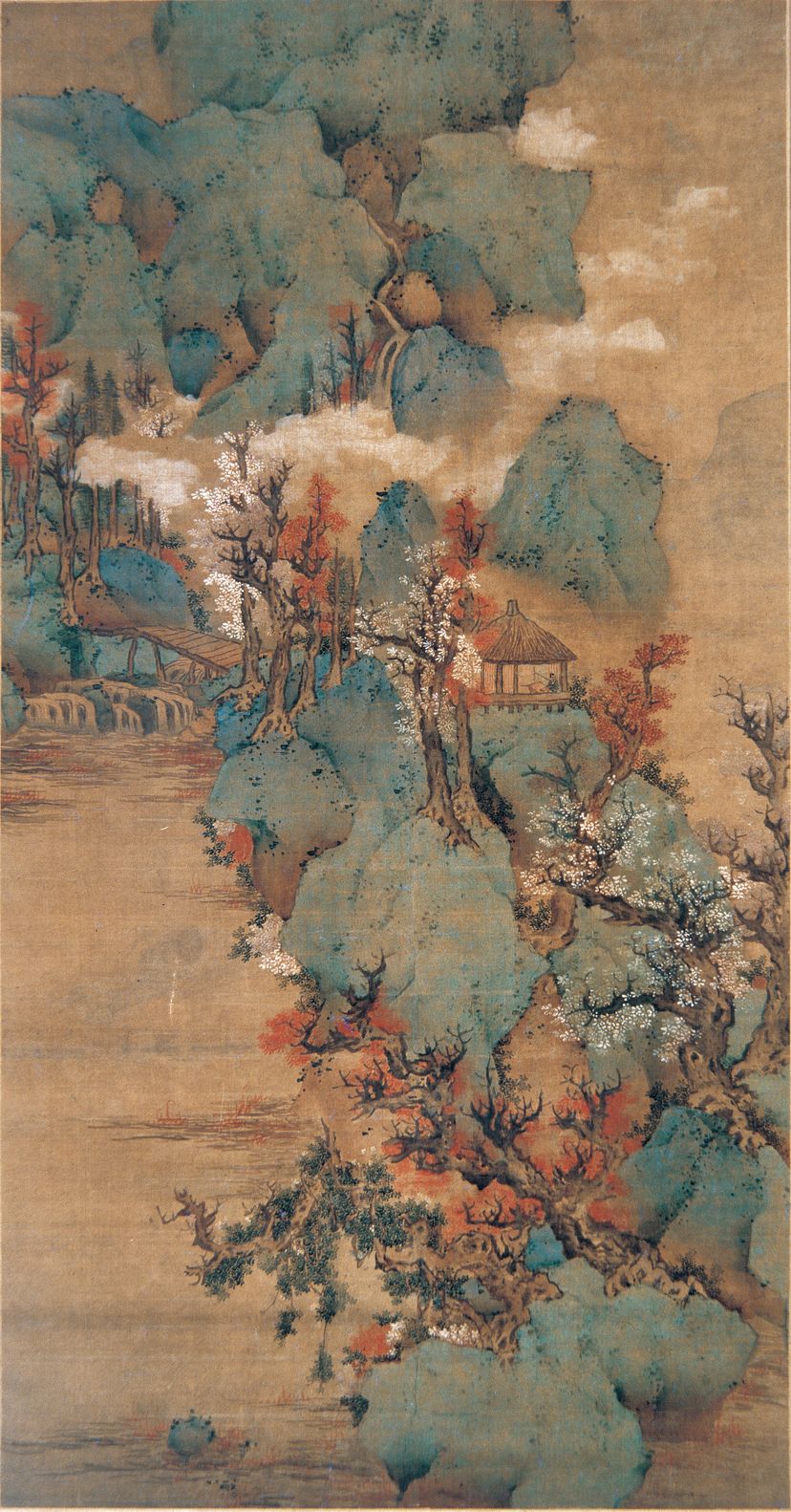仿张僧繇山水图预览图
