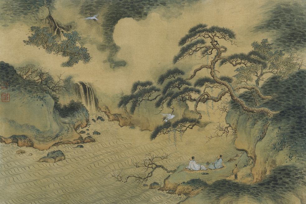 放鹤瞻云图缩略图