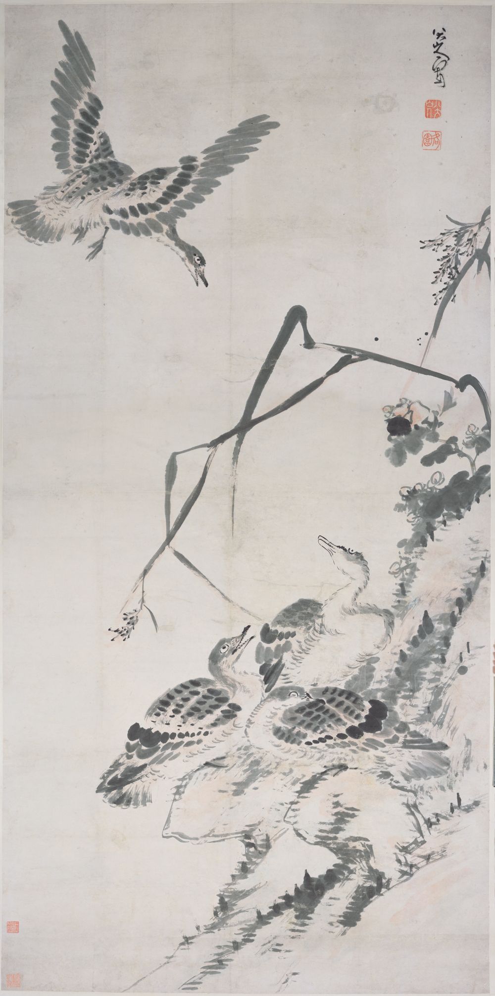 芦雁图轴预览图