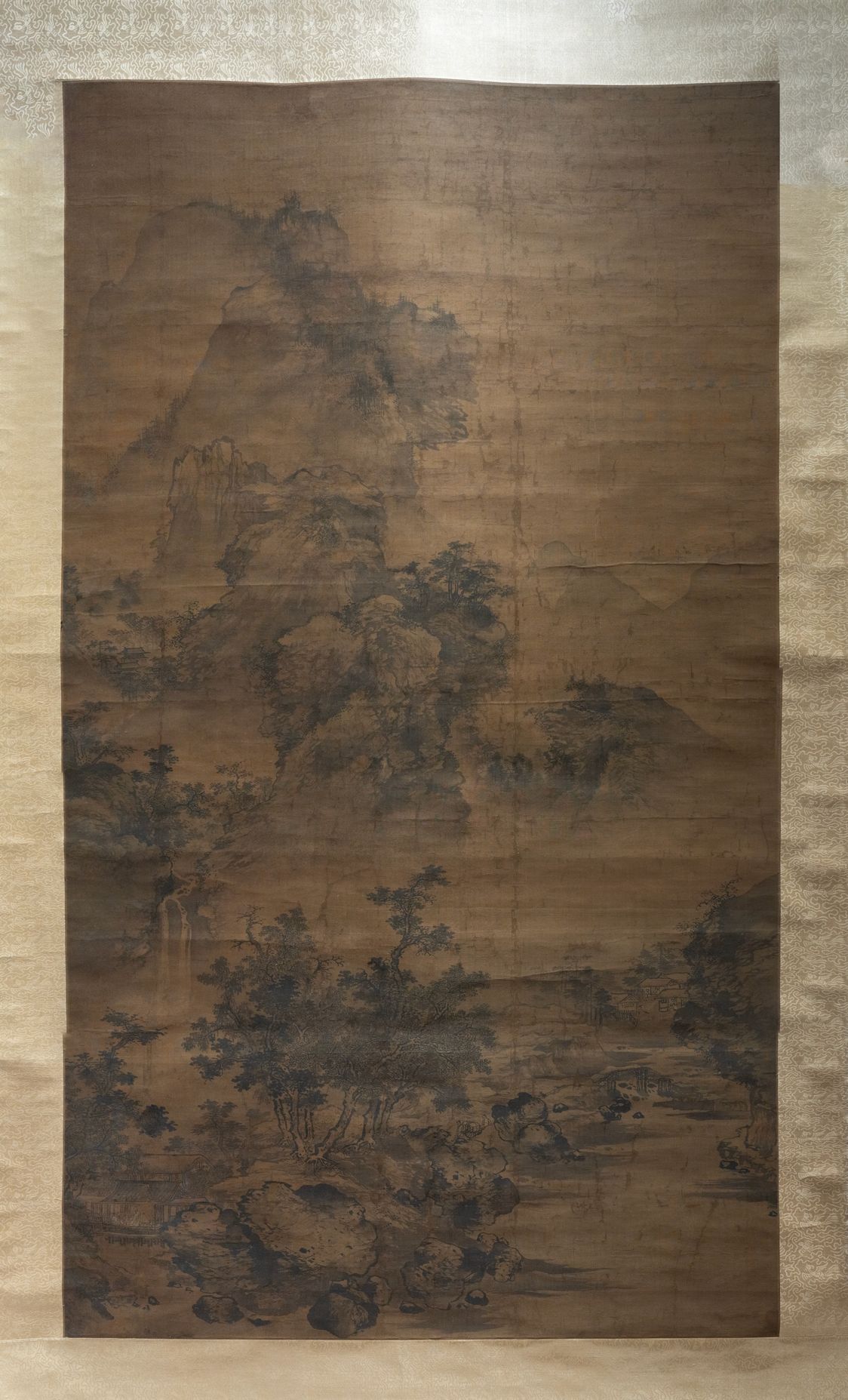 水榭山郭图轴预览图