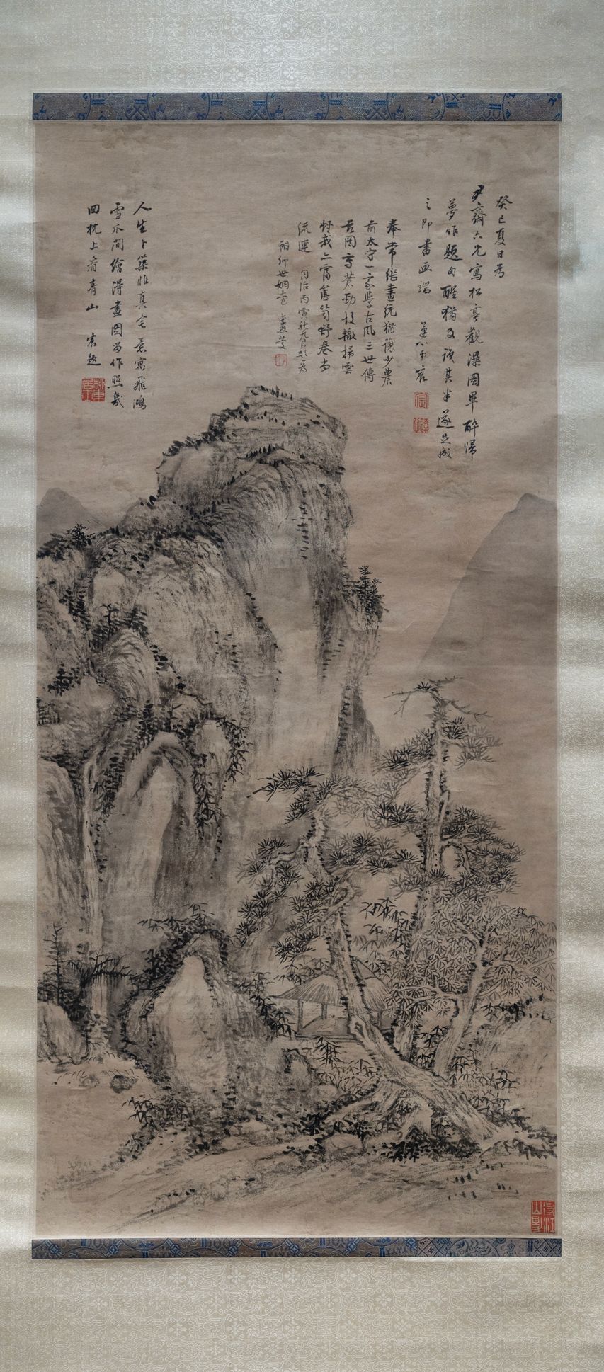松亭观瀑图轴缩略图