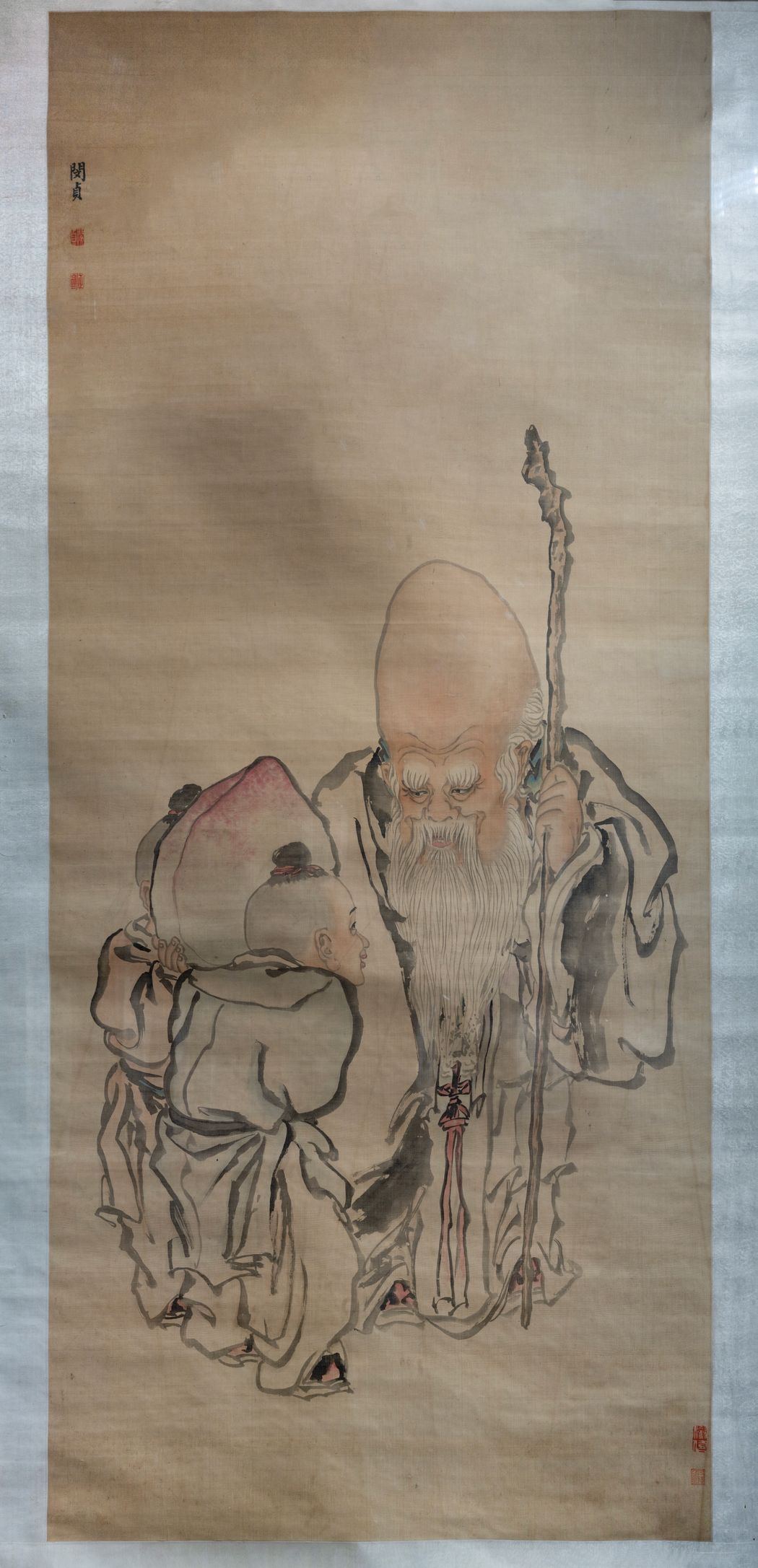寿星图轴缩略图