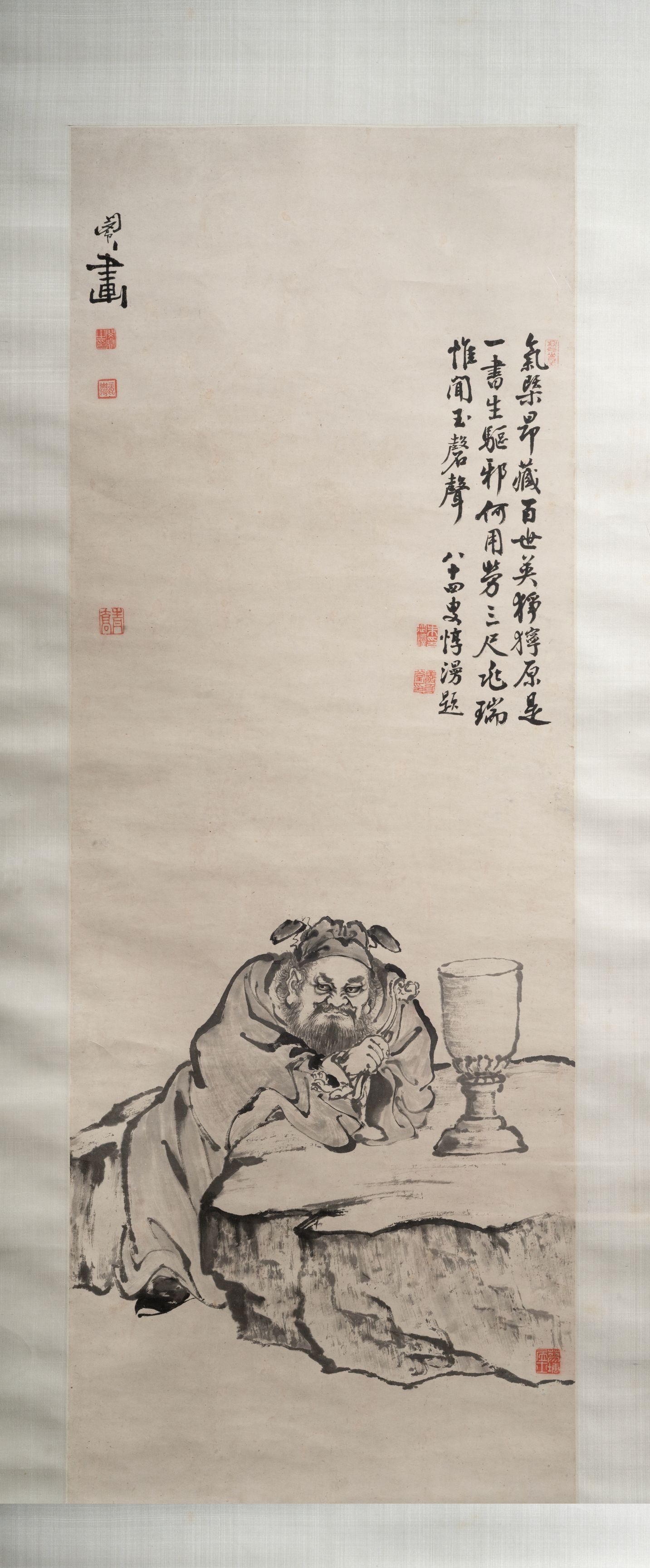 钟馗图轴缩略图