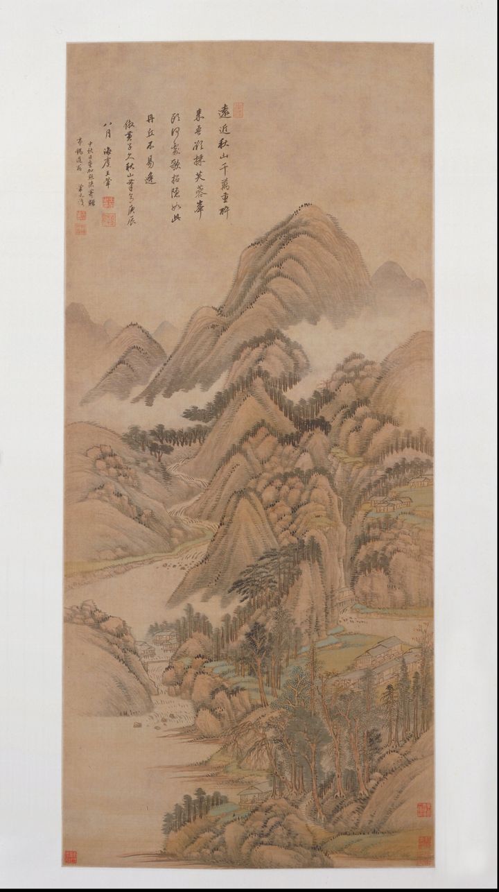 秋山万重图轴缩略图