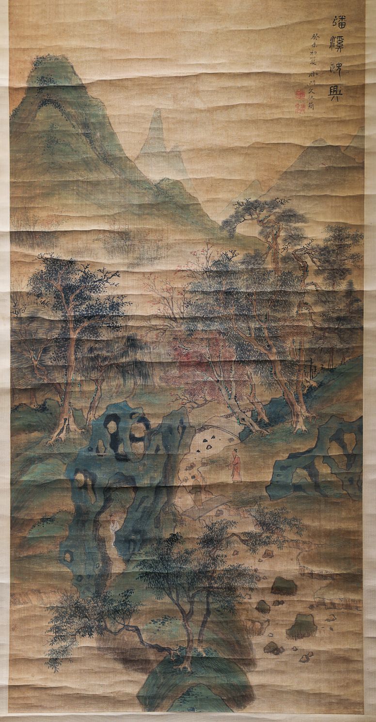蟠溪逸兴图预览图