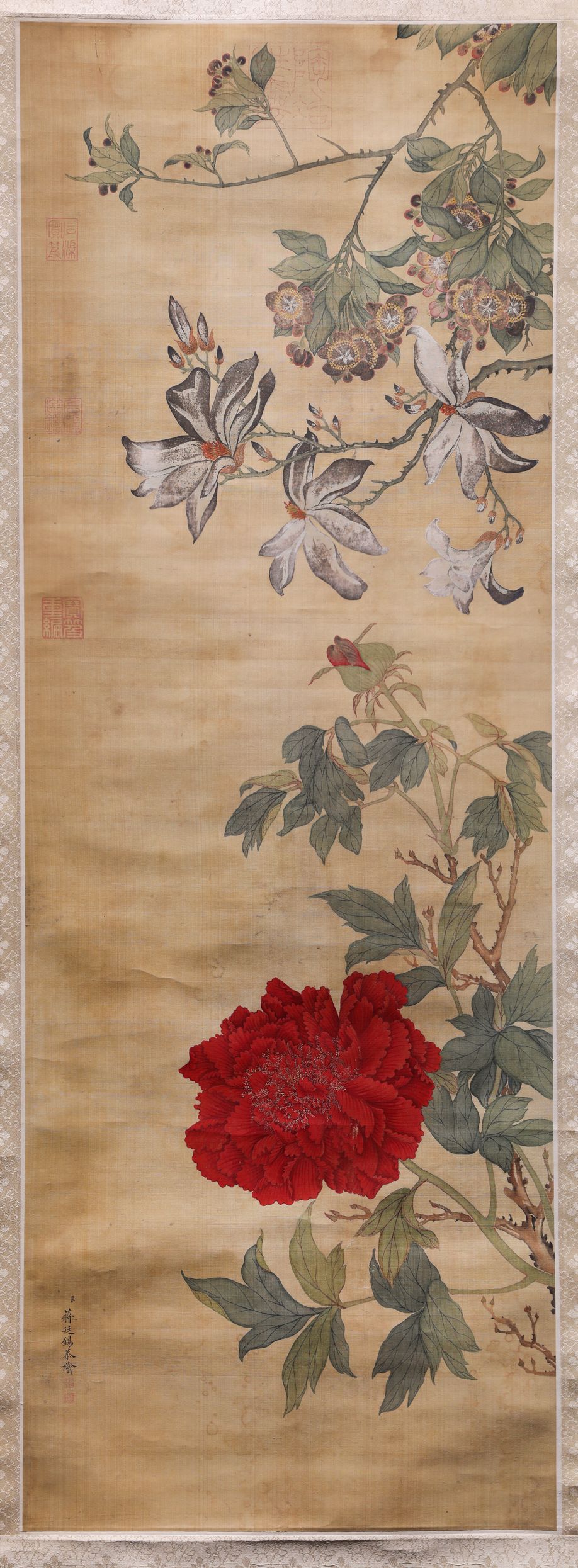 花卉图轴缩略图