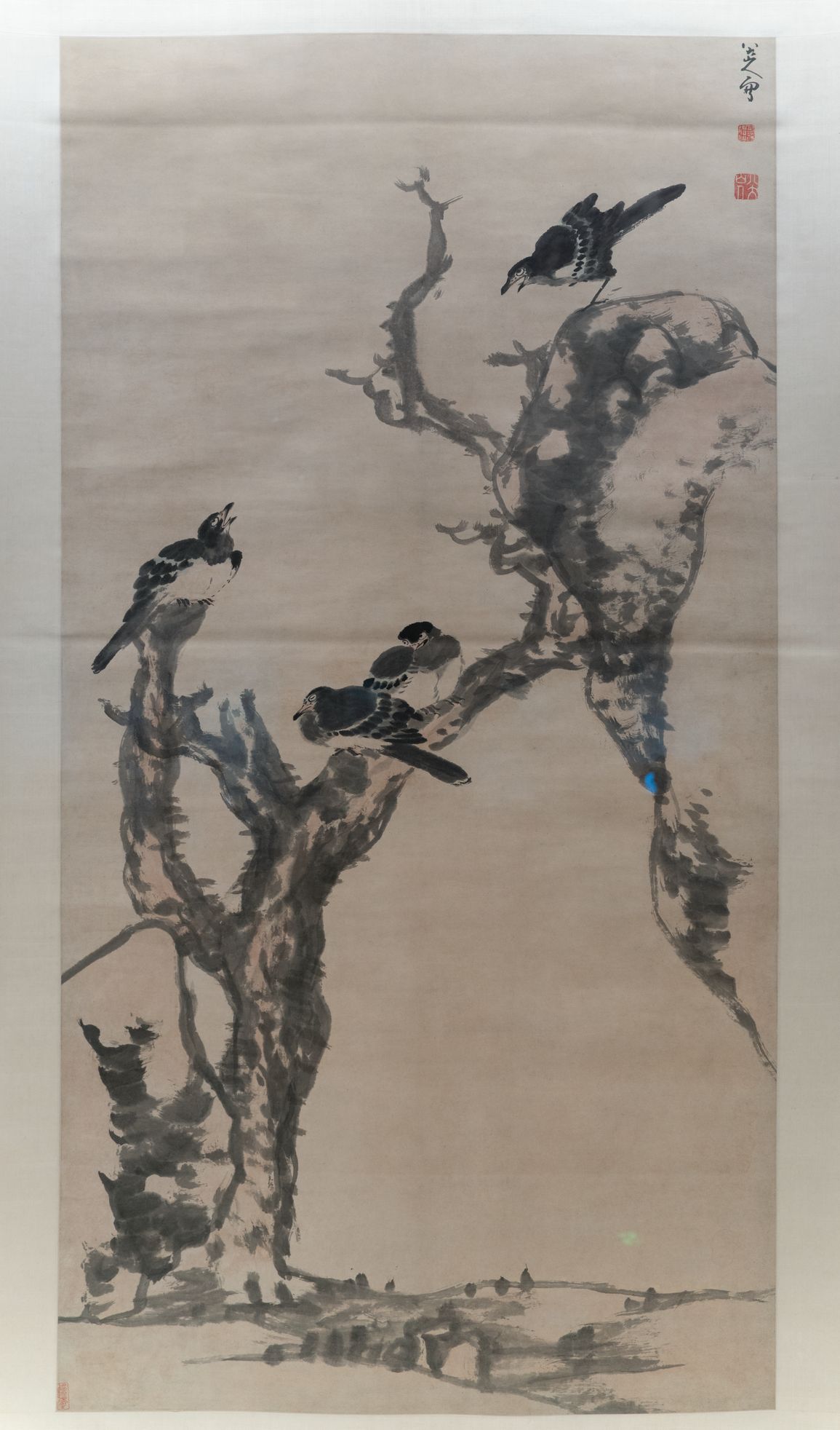 枯木寒鸦图预览图