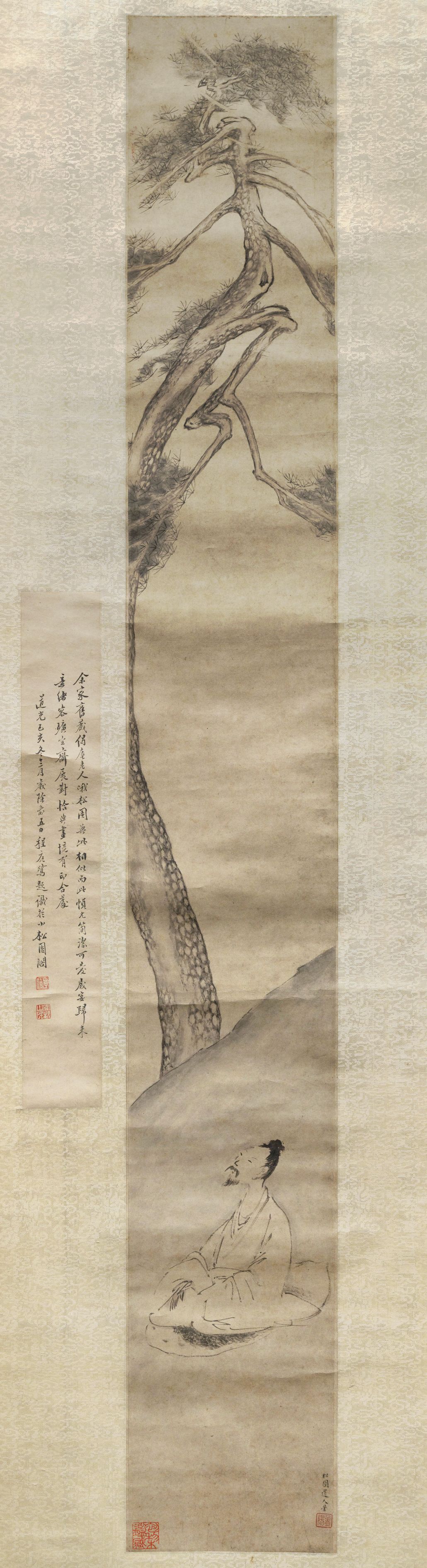 听松图轴缩略图