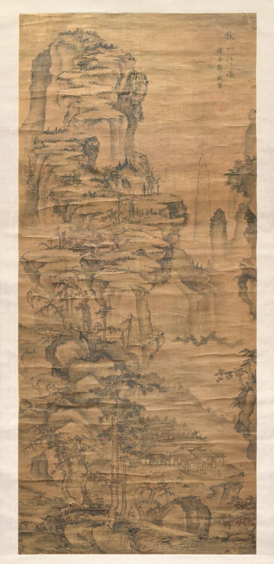 秋山行旅图预览图