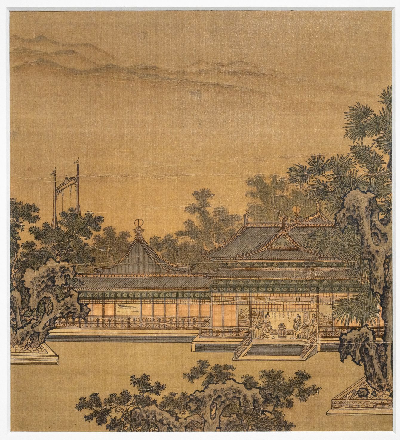 秘殿焚香图缩略图