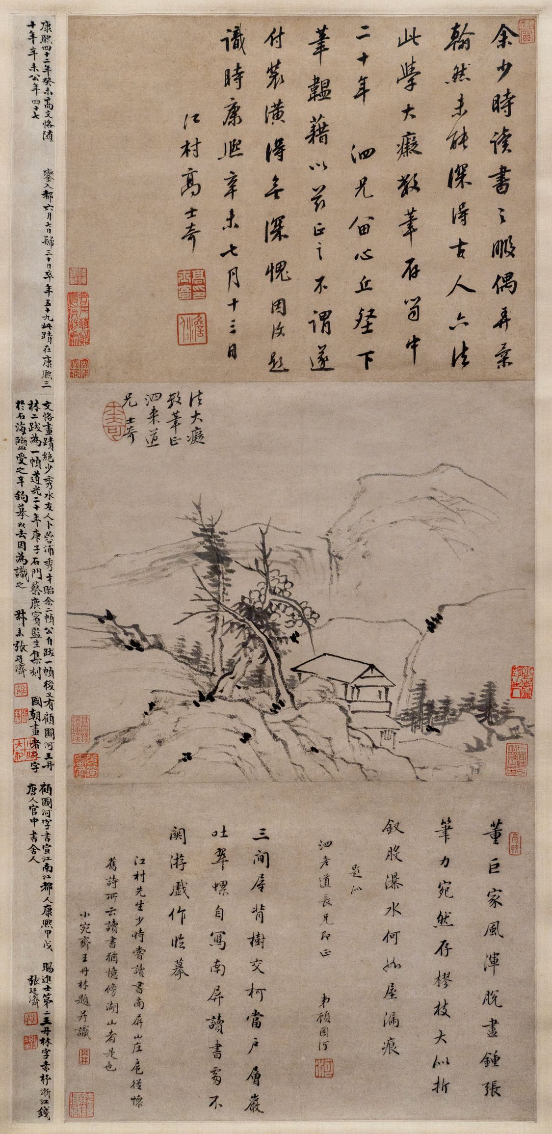 仿黄公望小景图轴预览图