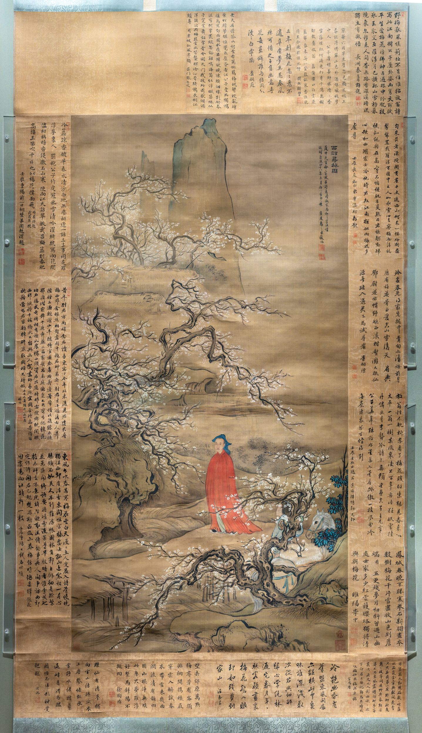 履中西郊寻梅图轴缩略图