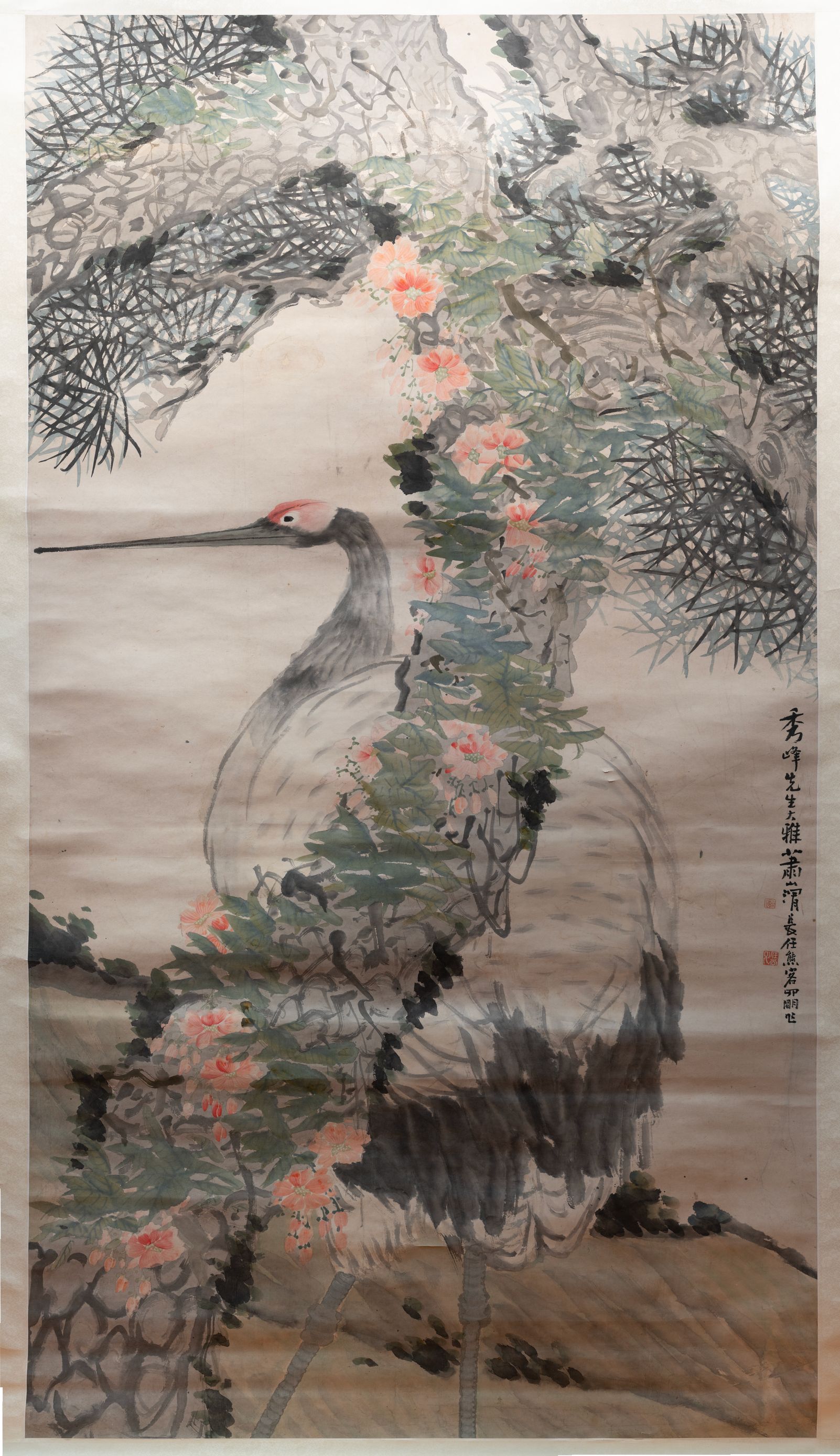 松鹤图轴缩略图